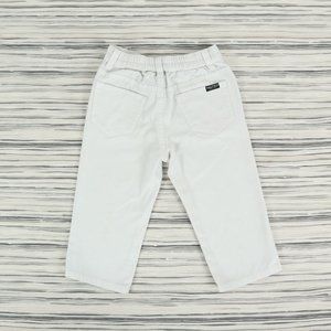 NAUTICA white denim, boy's size 18M